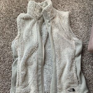 North Face vest - grey